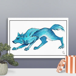 PWB Wolf Canvas - PigeonWithBoots