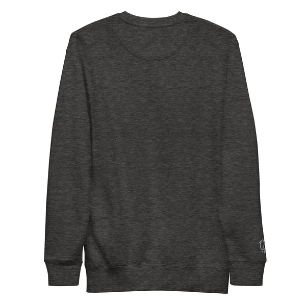 PWB Charcoal Gray Unisex Premium Sweatshirt - PigeonWithBoots