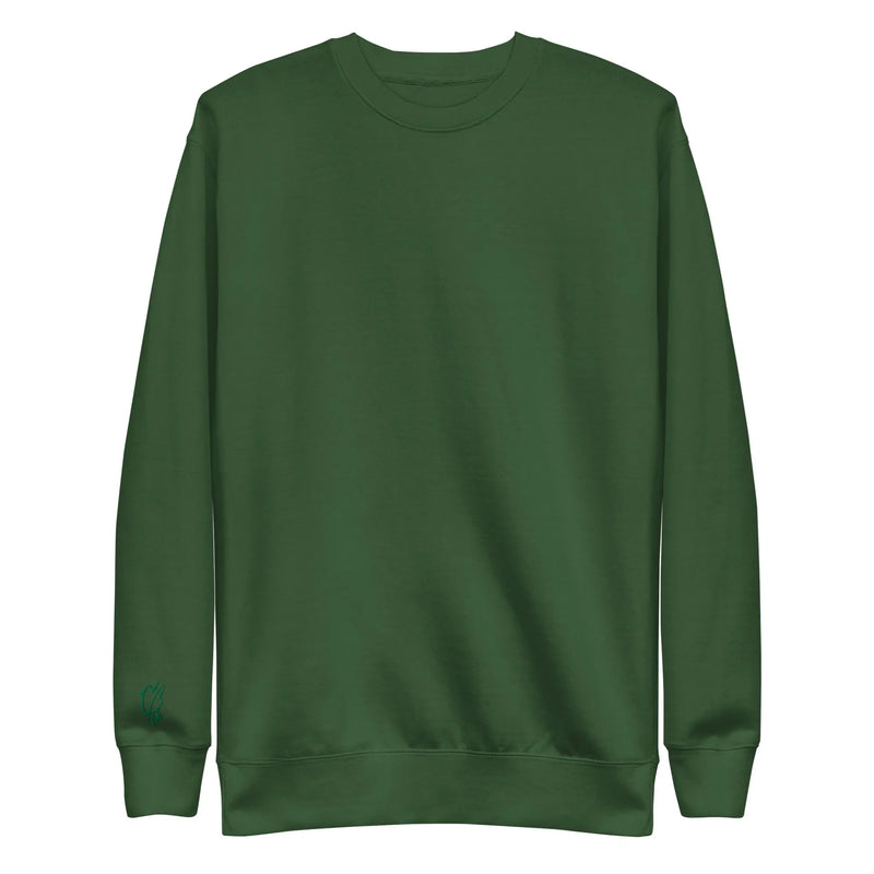 PWB Green Unisex Premium Sweatshirt - PigeonWithBoots