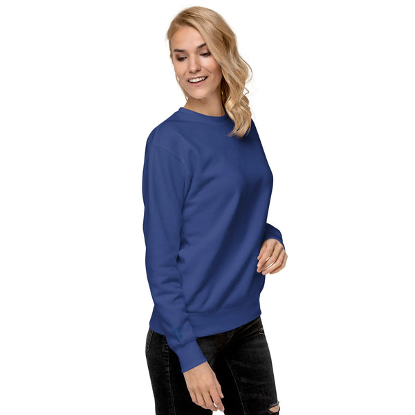 PWB Blue Unisex Premium Sweatshirt - PigeonWithBoots